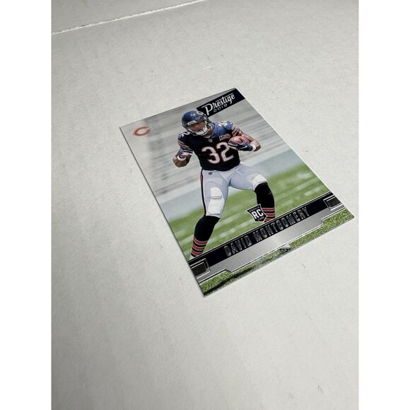 2019 Panini Prestige David Montgomery Rookie Card RC #237 Chicago Bears Lions - Picture 2 of 6